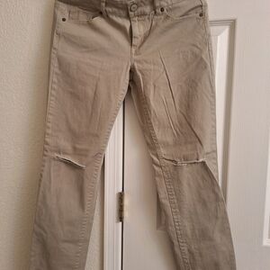 Stylish Tan Women Jeans